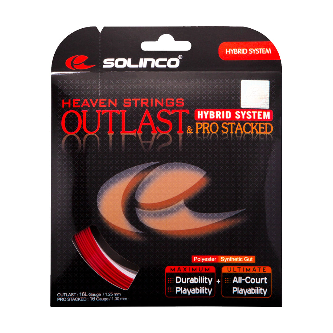 Solinco Outlast + Prostacked Hybrid System