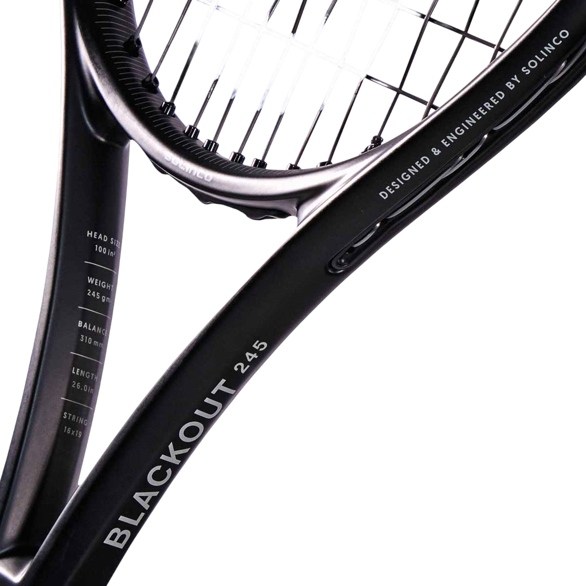 Solinco Blackout V1 245 Racquet