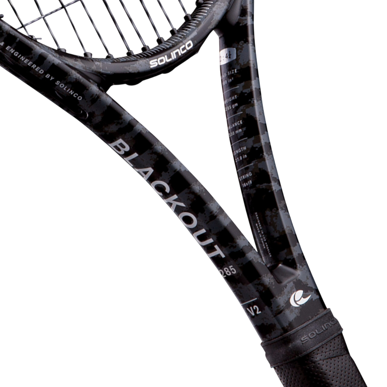 Solinco Blackout V2 285 Racquet