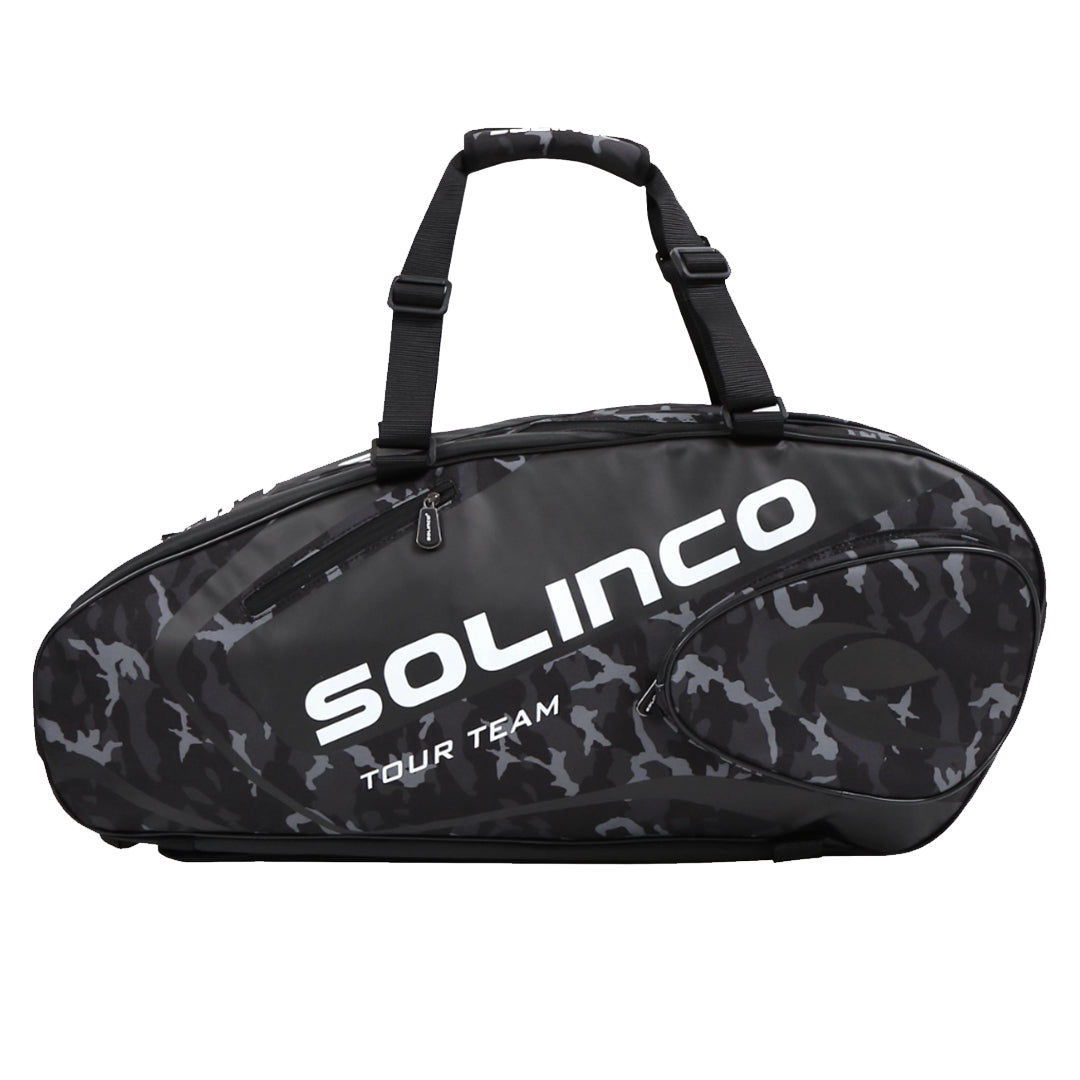 Solinco 6-Pack Tour Racquet Bag Midnight Camo