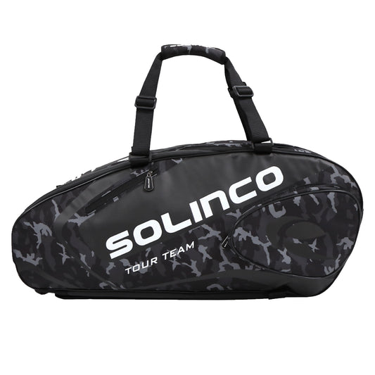 Solinco 6-Pack Tour Racquet Bag Midnight Camo