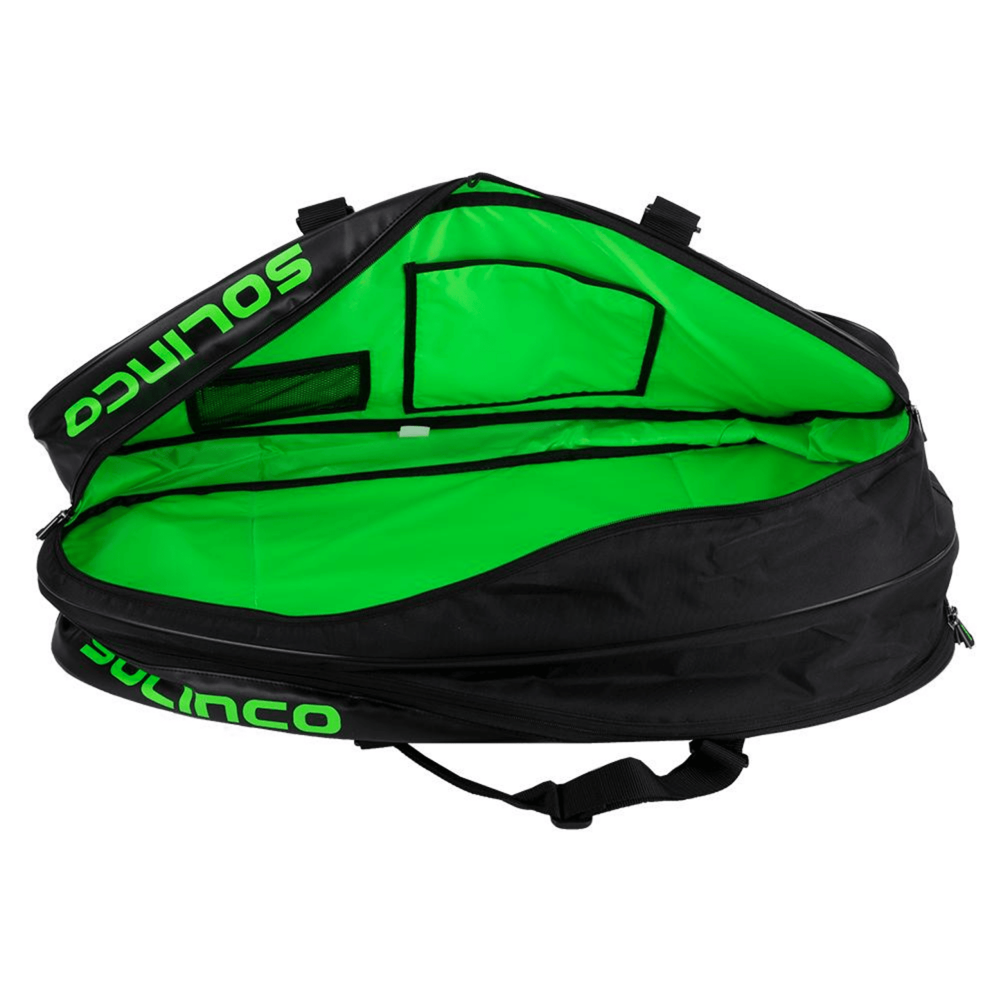 Tour Racquet Bag Black/N. Green