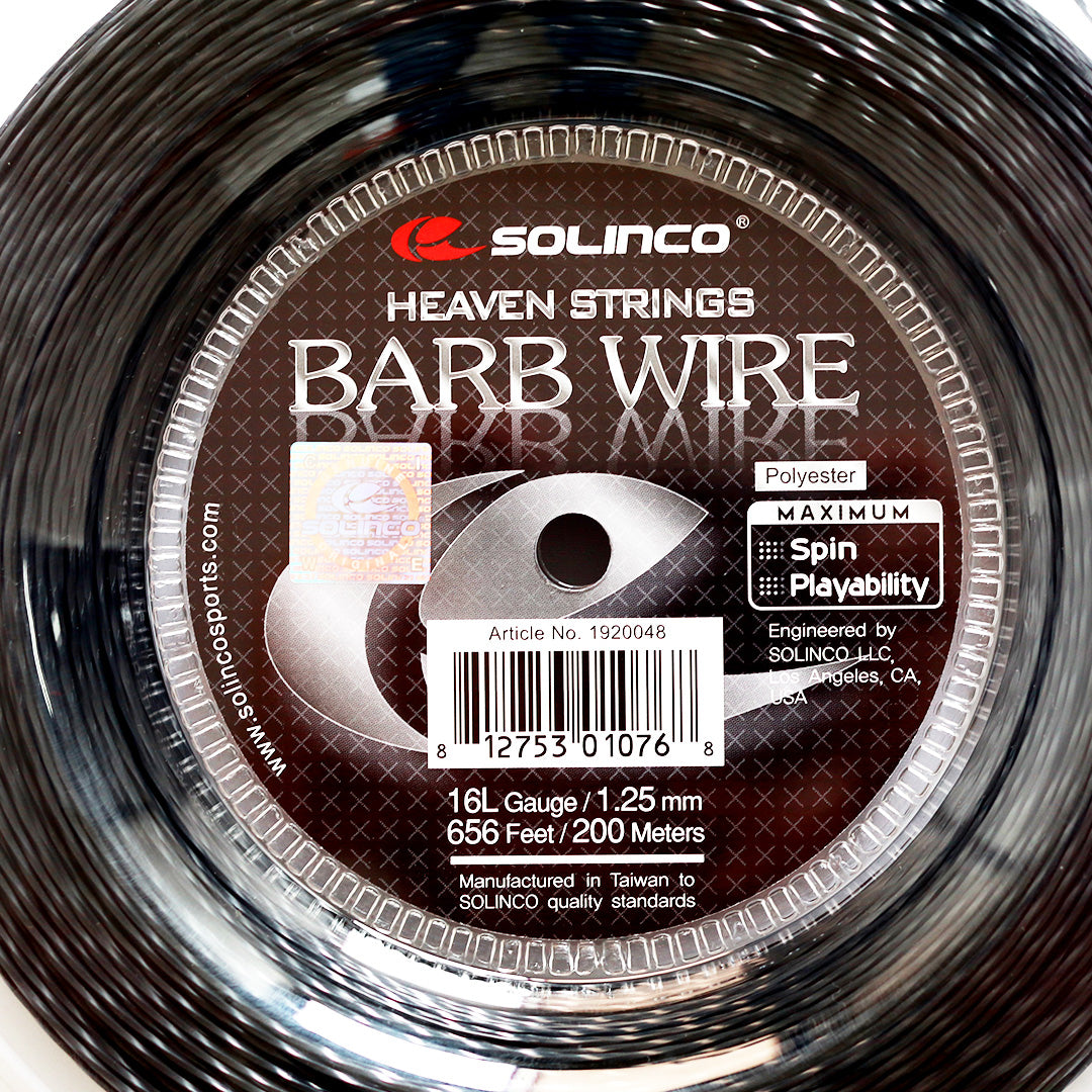 Solinco Barb Wire 16G 1.30MM Reel Tennis String ( ) 