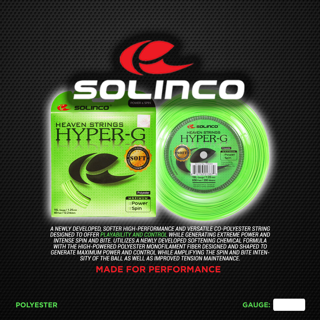 Solinco Hyper-G Soft Set – SOLINCO PH